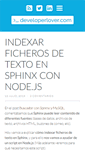 Mobile Screenshot of developerlover.com
